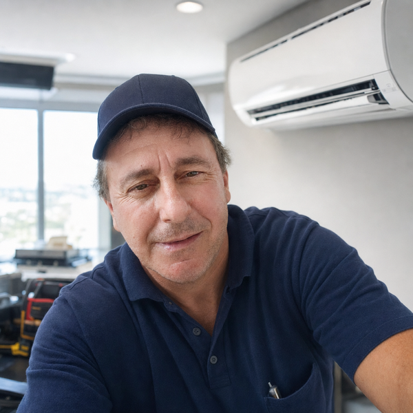 Reginaldo Schneider — eletricista e técnico em ar condicionado